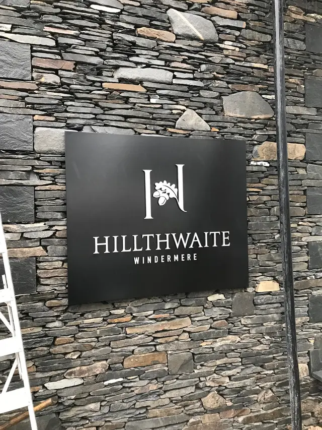 Hillthwaite entrance sign