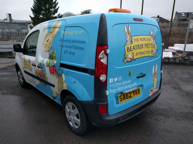 Kangoo ZE van wrap