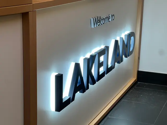 Lakeland built-up letters with acrylic backing