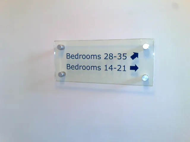 Polished acrylic panel on stand-offs